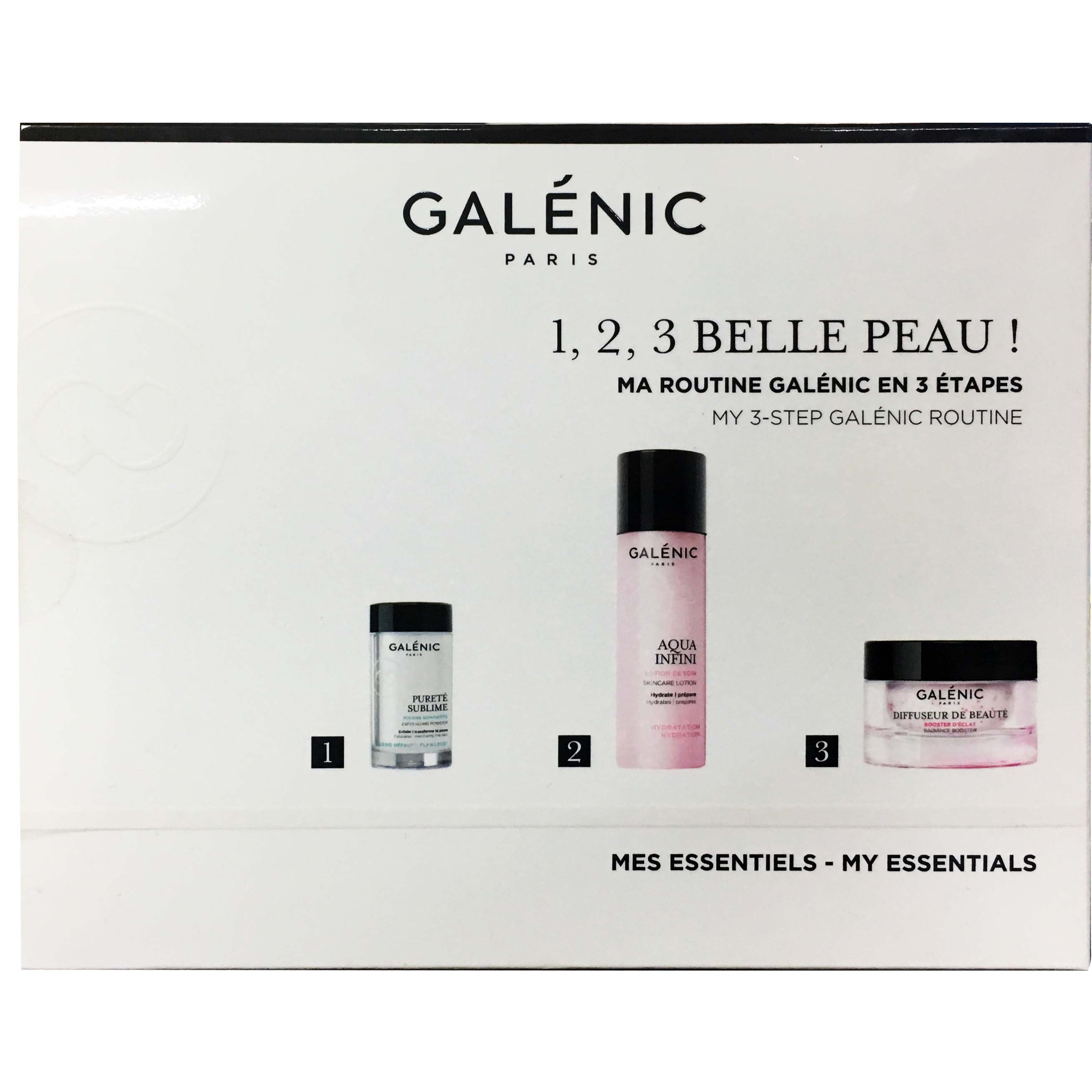 Galenic Promo Poudre Gommante Απολεπιστική Πούδρα 3gr,Aqua Infini Lotion Λοσιόν Προετοιμασίας 40ml & Diffuseur de Beaute 15ml