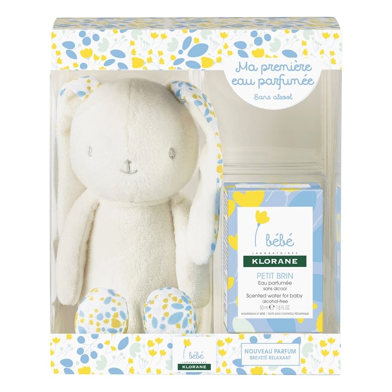 Klorane Bebe Premiere Eau Bebe Parfumee – Βρεφικό Αρωματισμένο νερό 50ml & ΔΩΡΟ Αρκουδάκι