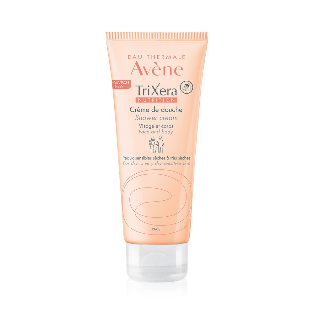 Avene Trixera Creme de Douche Κρέμα Καθαρισμού για Πρόσωπο και Σώμα, για Ξηρό και Πολύ Ξηρό Δέρμα 100ml