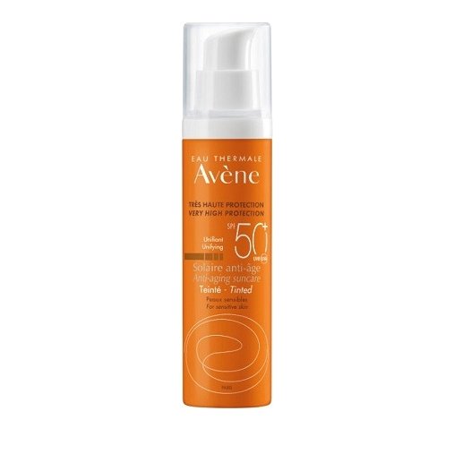 Avene Solaire Anti-Age Teinte Spf50+ Αντηλιακή Αντιγηραντική Κρέμα Προσώπου με Χρώμα 50ml