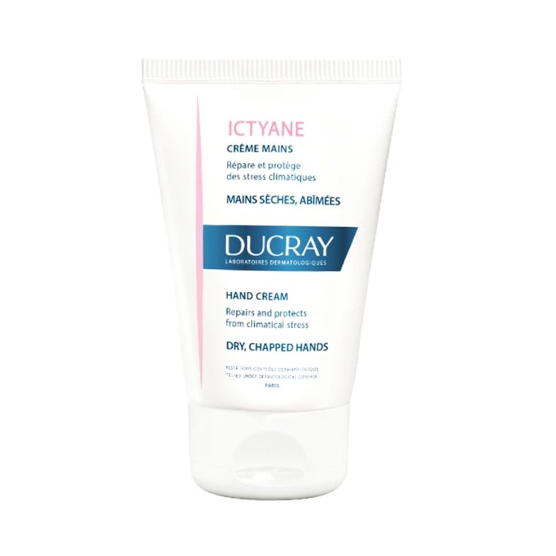 Ducray Ictyane Crème Mains Κρέμα Χεριών για Ξηρά & Τραυματισμένα Χέρια 50ml