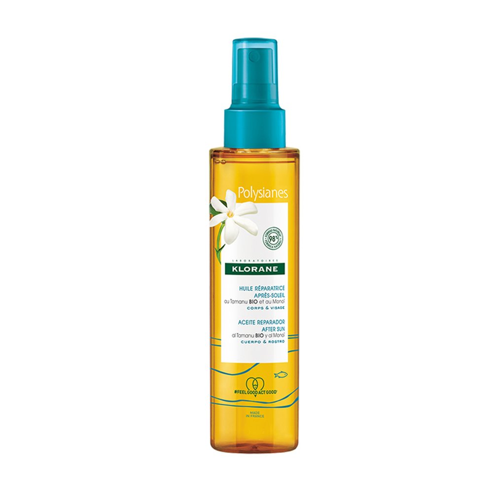Klorane Klorane Sun Polysianes After Sun Repairature Oil with Monoi & Tamaru Επανορθωτικό Έλαιο Σώματος 150ml