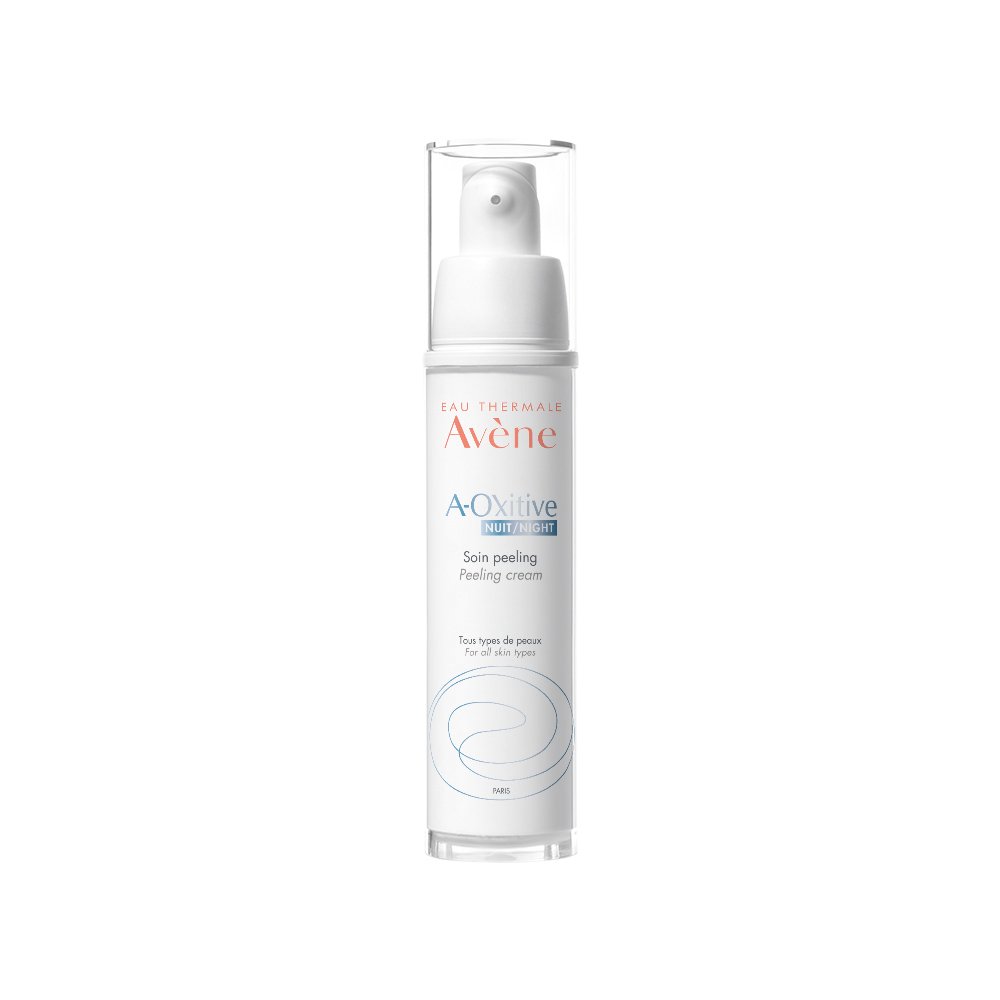 Avene A-Oxitive Peeling Night Cream Φροντίδα Νύχτας με Δράση Peeling για Λάμψη & Πρώτες Ρυτίδες 30ml