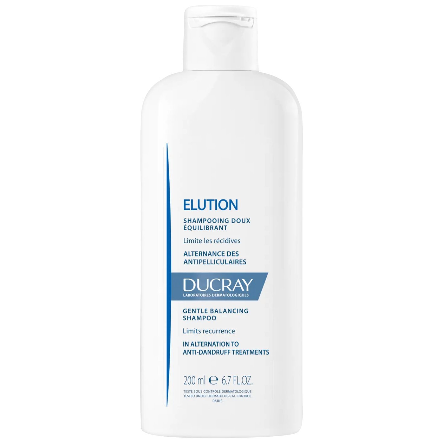 Ducray Elution Gentle Balancing Shampoo Σαμπουάν Εξισορρόπησης για Συχνή Χρήση & Παράλληλα με Αγωγή Κατά της Πιτυρίδας 200ml 54902