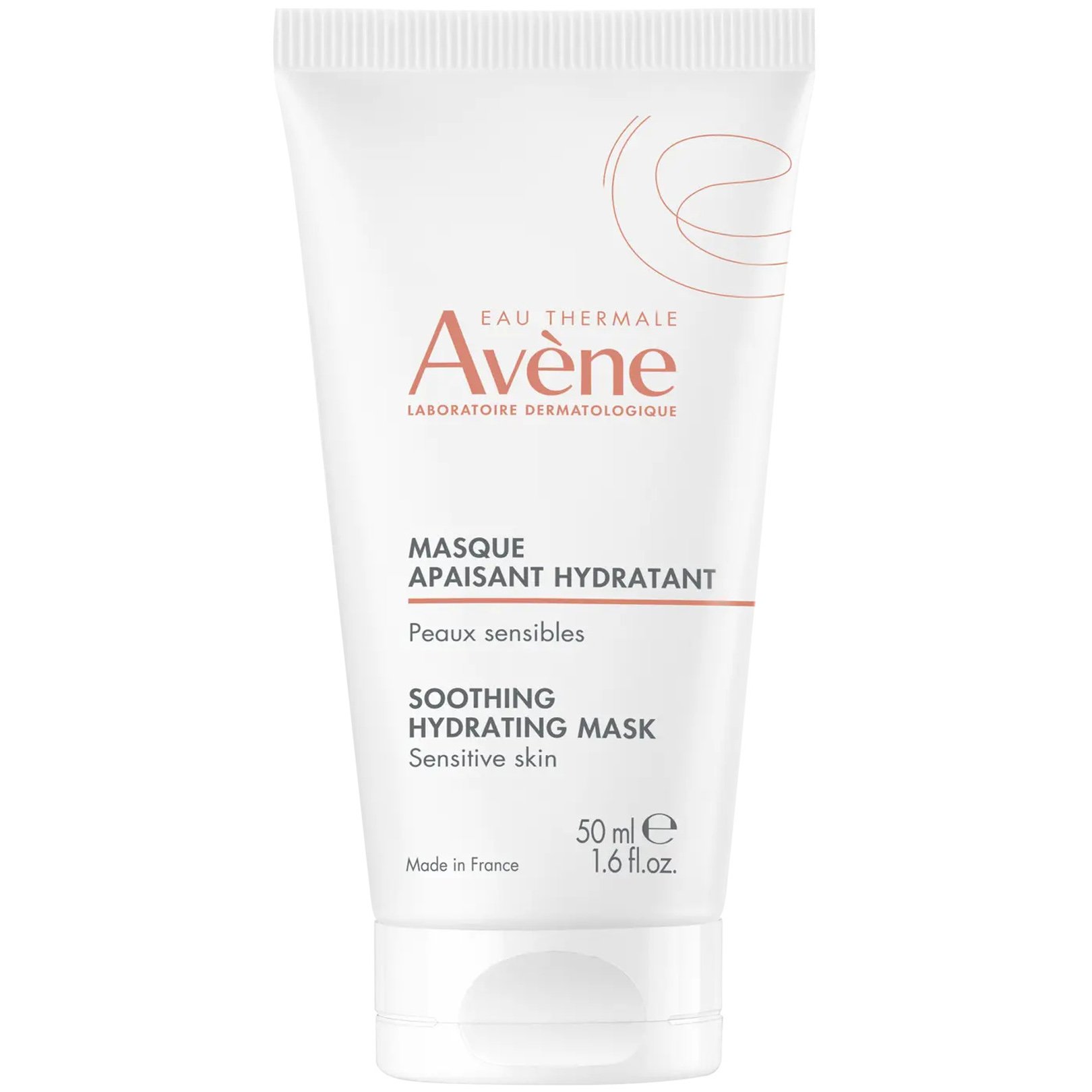 Avene Soothing Hydrating Mask Καταπραϋντική Μάσκα Προσώπου που Προσφέρει Λάμψη στο Κουρασμένο & Ευαίσθητο Δέρμα 50ml