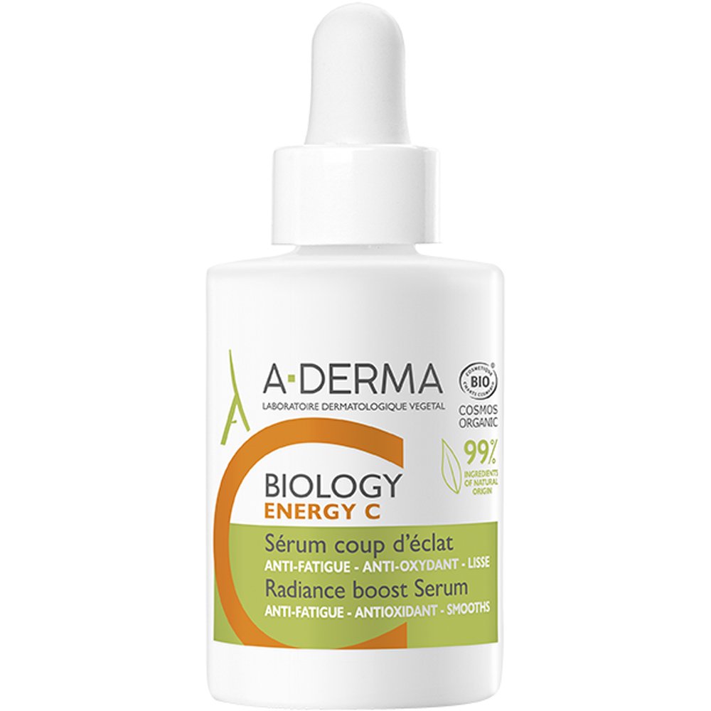 A-Derma Biology Energy C Radiance Boost Serum Ορός Προσώπου Ενίσχυσης Λάμψης 30ml