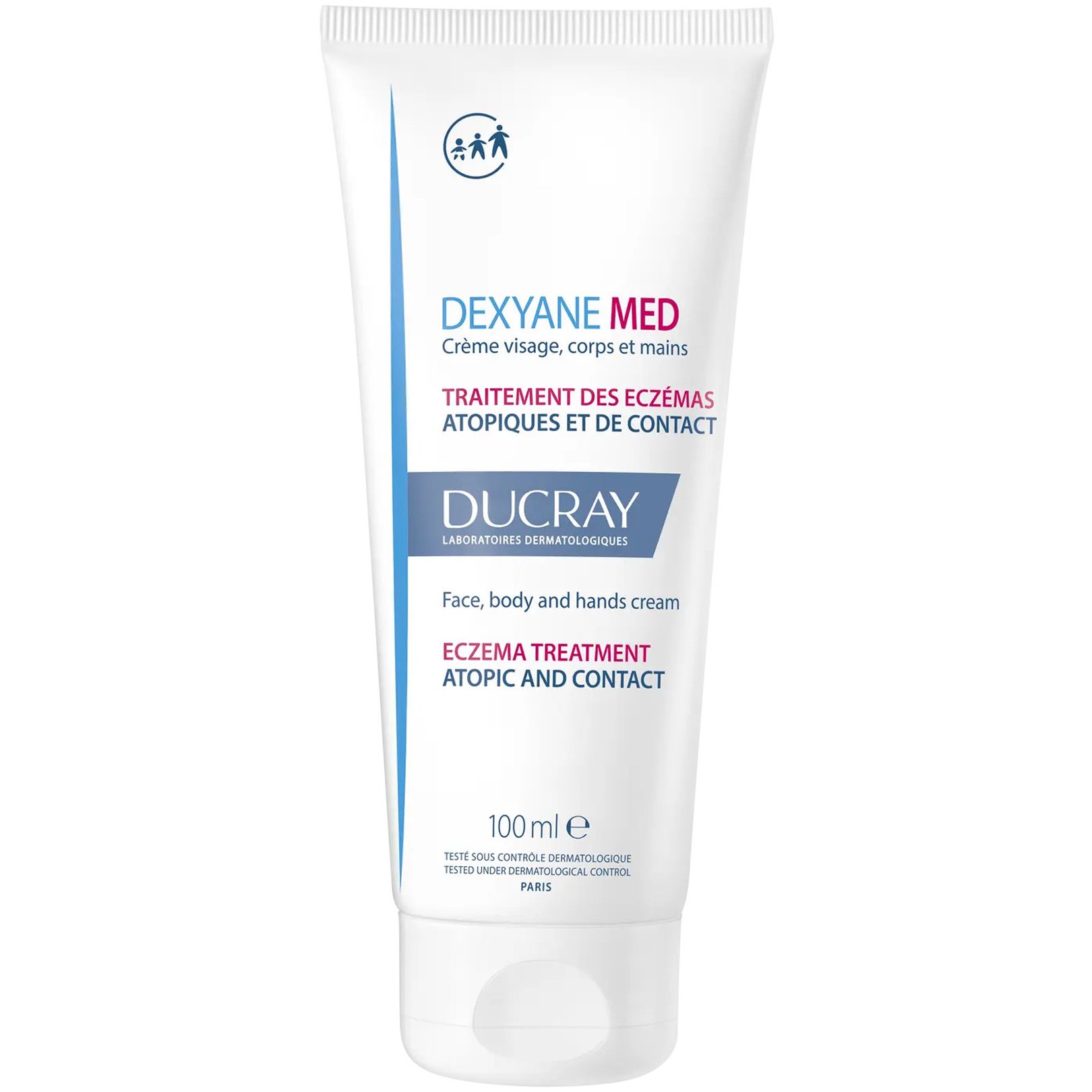 Ducray Ducray Dexyane Med Treatment for Atopic & Contact Eczema Καταπραϋντική & Επανορθωτική Κρέμα του Ατοπικού & Εξ' Επαφής Εκζέματος 100ml