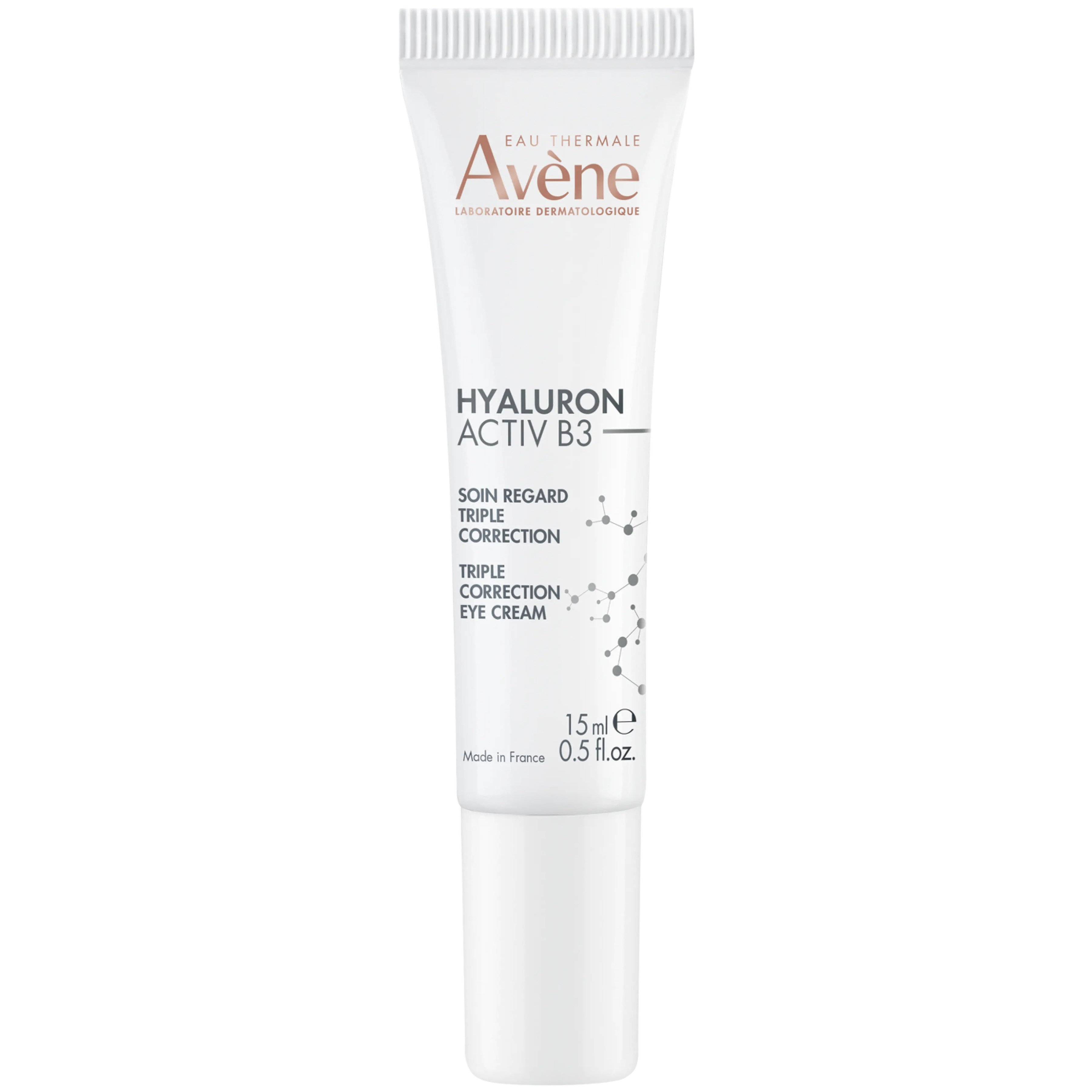 Avène Avene Hyaluron Activ B3 Triple Correction Eye Cream Κρέμα Ματιών Τριπλής Διόρθωσης Για Ρυτίδες, Σακούλες & Μαύρους Κύκλους 15ml