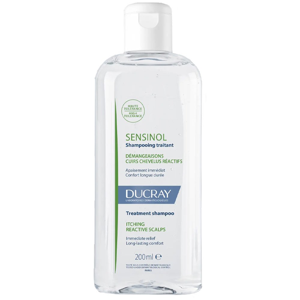 Ducray Sensinol Treatment Shampoo for Itching Reactive Scalps Φυσιοπροστατευτικό Σαμπουάν που Καταπραΰνει από τον Κνησμό 400ml