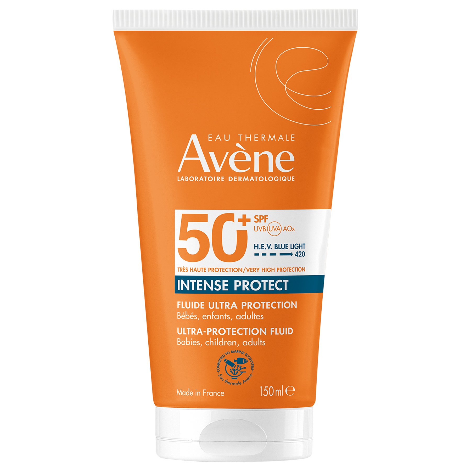 Avène Avene Intense Protect Spf50+ Αντηλιακή Φροντίδα Εξαιρετικά Ευρέος Φάσματος για το Πρόσωπο & το Σώμα Πολύ Υψηλής Προστασίας 150ml