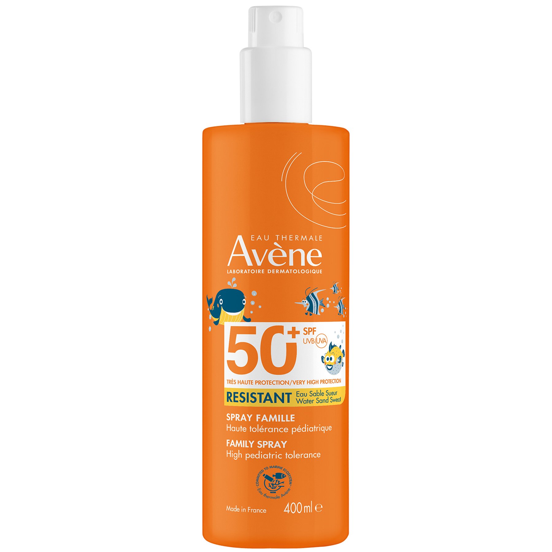 Avène Avene Family Spray Spf50+ Αντηλιακό Σπρέι για Παιδιά Πολύ Υψηλής Προστασίας 400ml