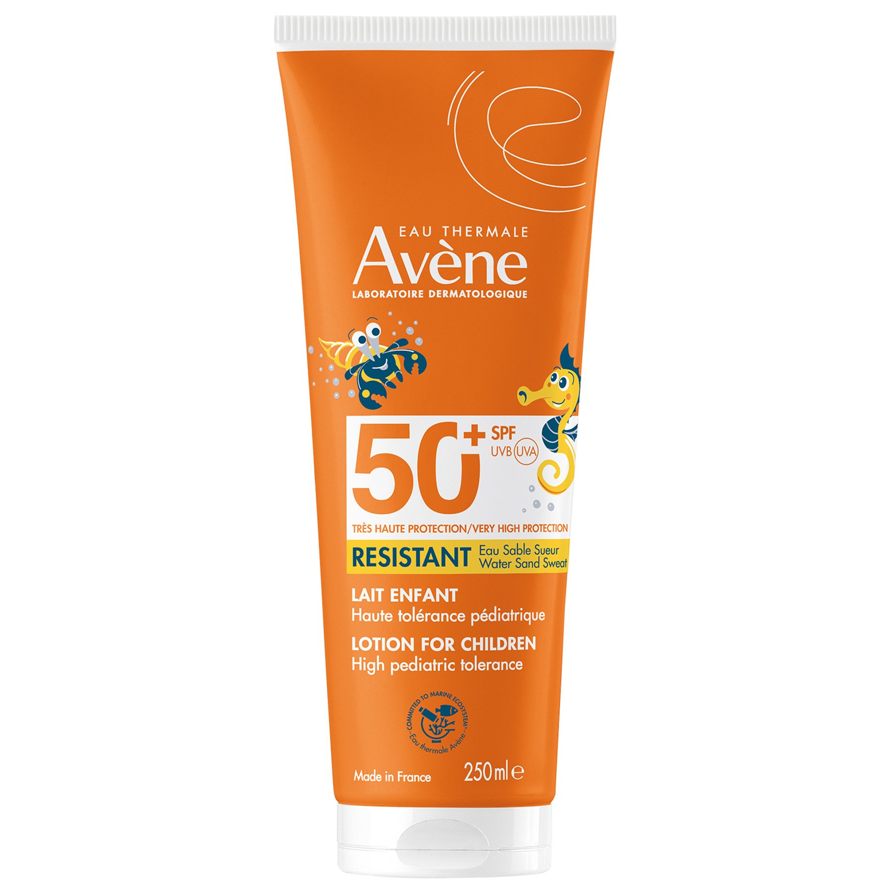 Avène Avene Kids Resistant Cream Spf50+ Αντηλιακό Γαλάκτωμα για Παιδιά Πολύ Υψηλής Προστασίας 250ml