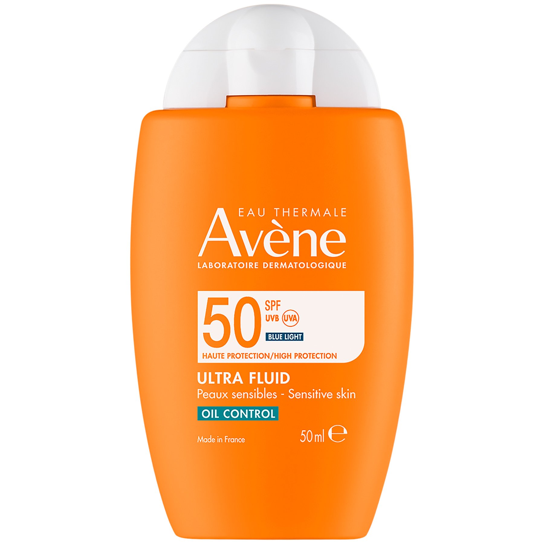 Avène Avene Ultra Fluid Oil Control Spf50 Αντηλιακό για Πρόσωπο & Σώμα Υψηλής Προστασίας Χωρίς Άρωμα 50ml
