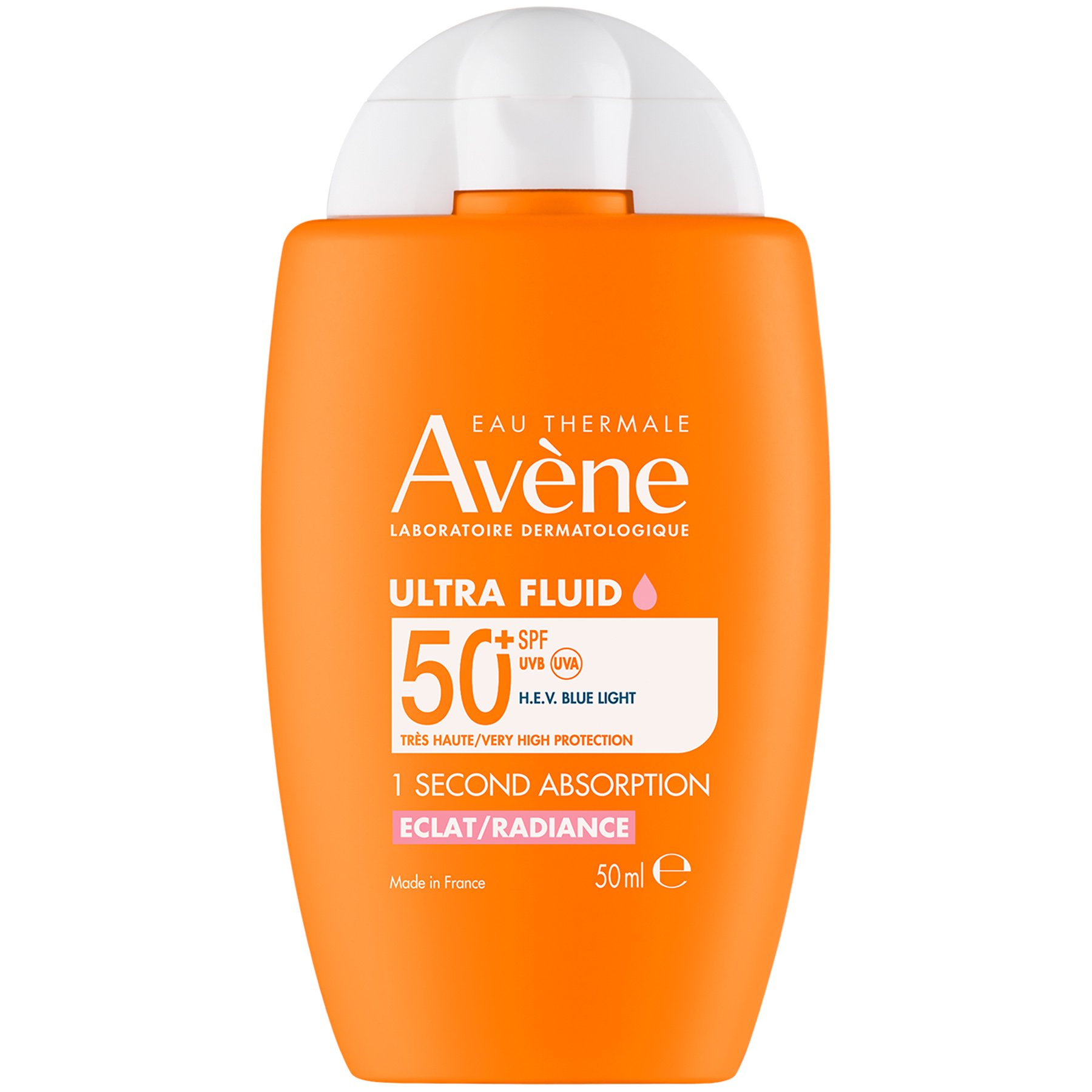 Avène Avene Ultra Fluid Radiance Spf50+ Αντηλιακή Κρέμα Προσώπου Άμεσης Απορρόφησης Πολύ Υψηλής Προστασίας για την Πρόληψη τη Γήρανσης 50ml