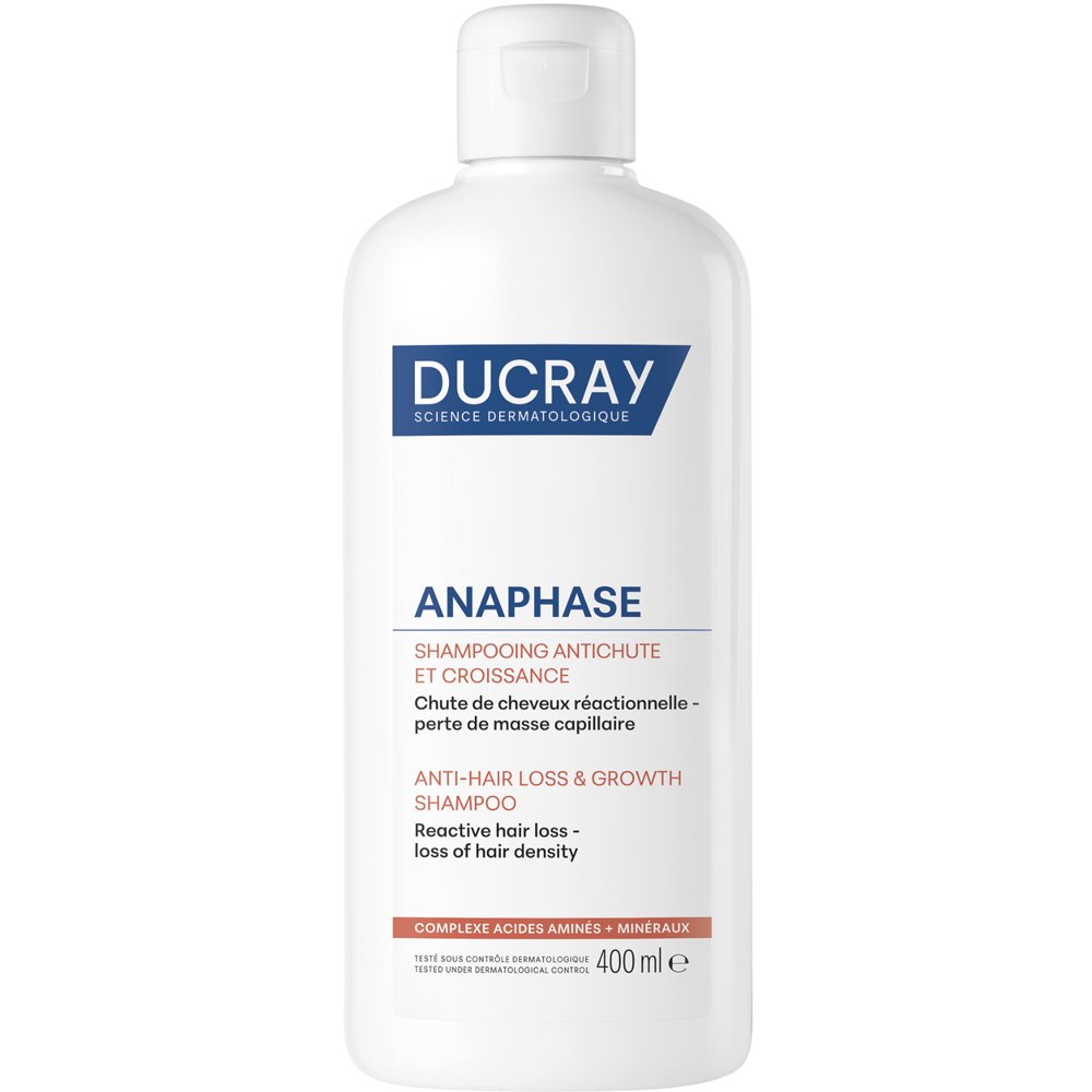 Ducray Anaphase Anti-Hair Loss & Hair Growth Shampoo Σαμπουάν Ανάπτυξης Μαλλιών Κατά της Αντιδραστικής Τριχόπτωσης 400ml