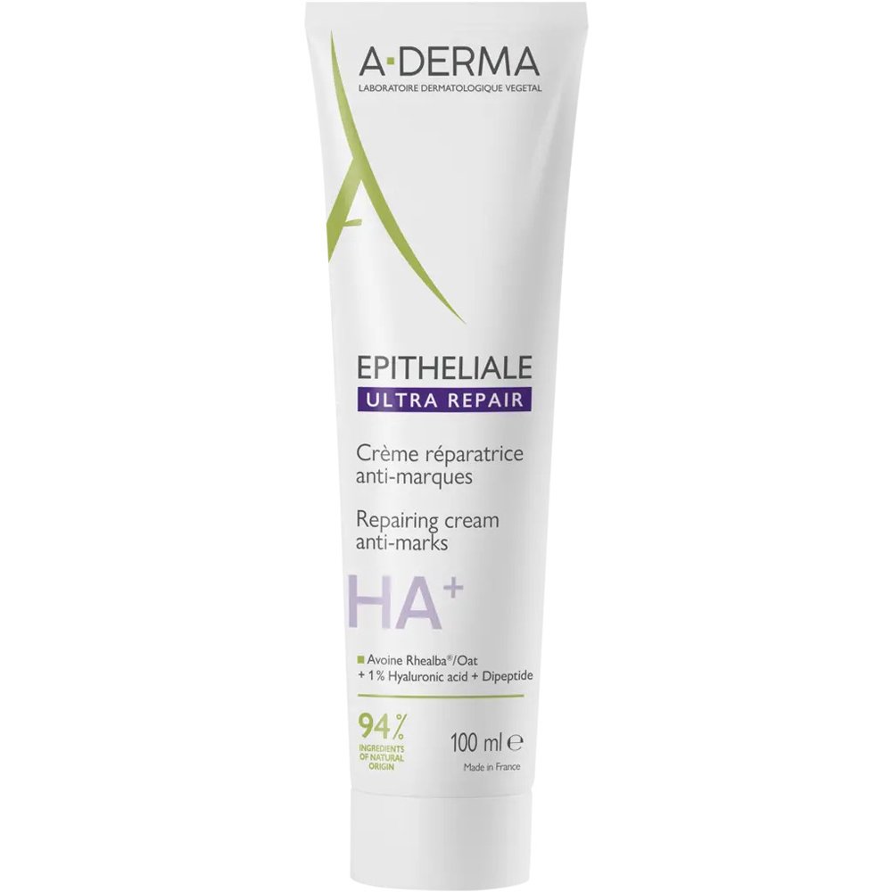 A-Derma Epitheliale HA+ Ultra Repair Cream Καταπραϋντική Επανορθωτική Κρέμα Κατά των Σημαδιών με Υαλουρονικό Οξύ 100ml