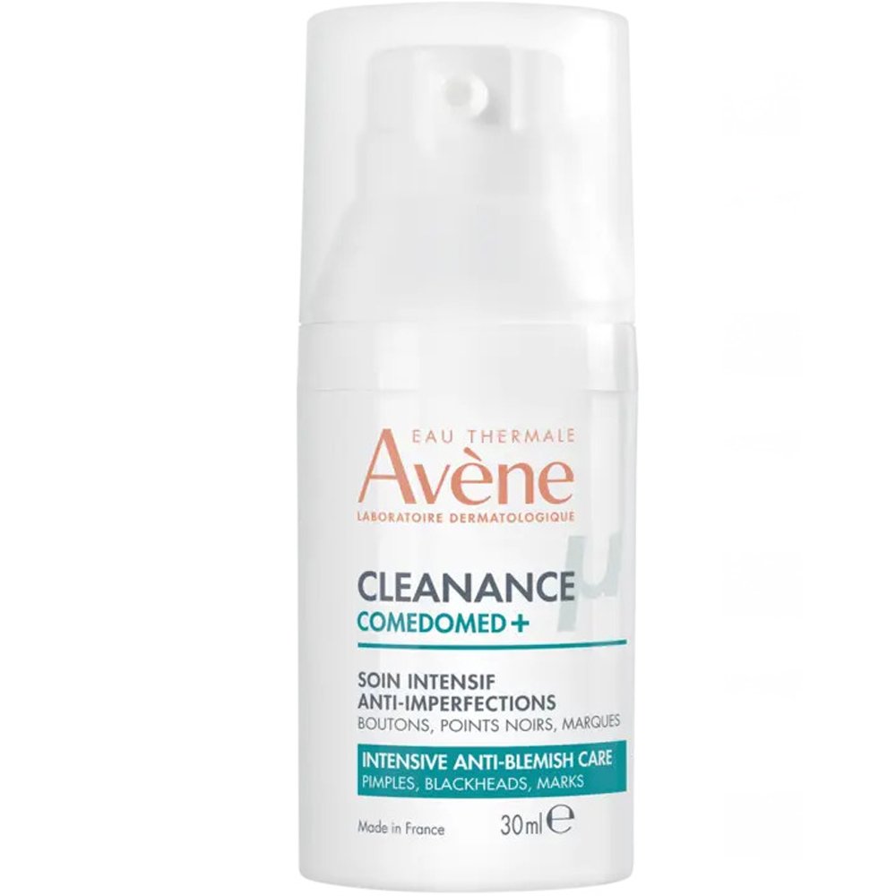 Avene Cleanance Comedomed+μ 30ml,Εντατικό Συμπύκνωμα Κατά των Ατελειών με Σμηγματορυθμιστική Δράση για Δέρματα με Τάση Ακμής