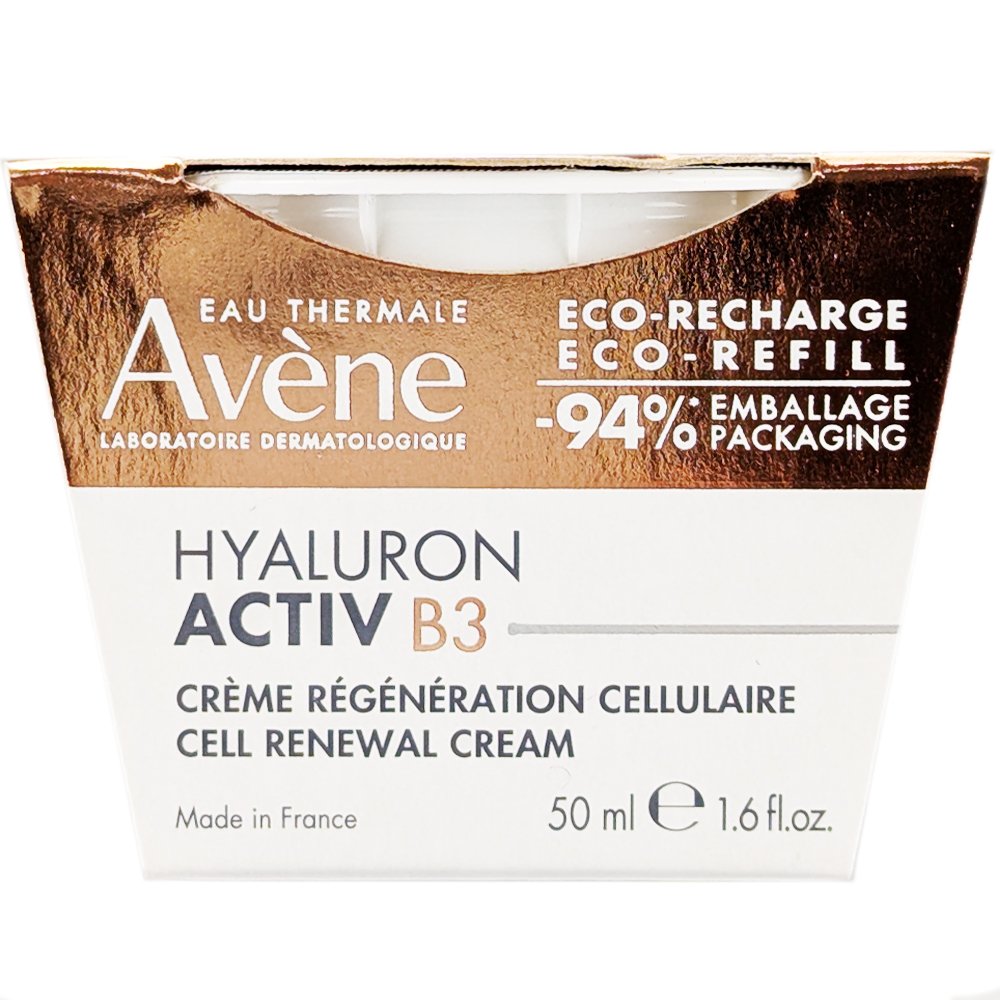 Avene Hyaluron Activ B3 Cell Renewal Cream Refill Αντιγηραντική Κρέμα Προσώπου με Υαλουρονικό Οξύ Κυτταρικής Αναγέννησης 50ml