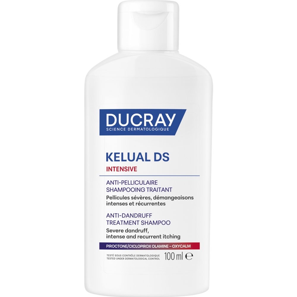 Ducray Ducray Kelual DS Intensive Anti Dandruff Shampoo Σαμπουάν Αγωγής Κατά της Σοβαρής Πιτυρίδας & του Έντονου & Επαναλαμβανόμενου Κνησμού 100ml