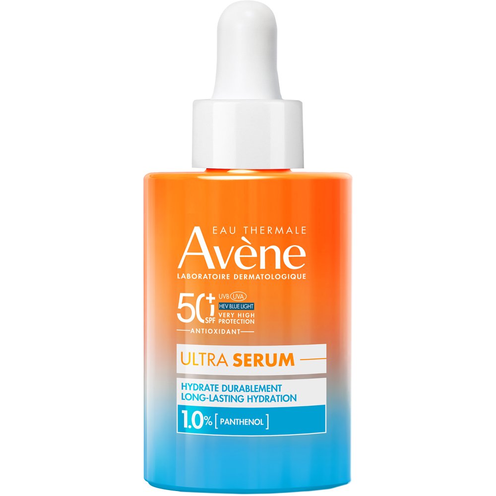 Avene Long Lasting Hydration Spf50+, 1.0% Panthenol Ultra Serum Ενυδατικός Ορός Προσώπου Μεγάλης Διάρκειας Πολύ Υψηλής Προστασίας με Πανθενόλη 30ml