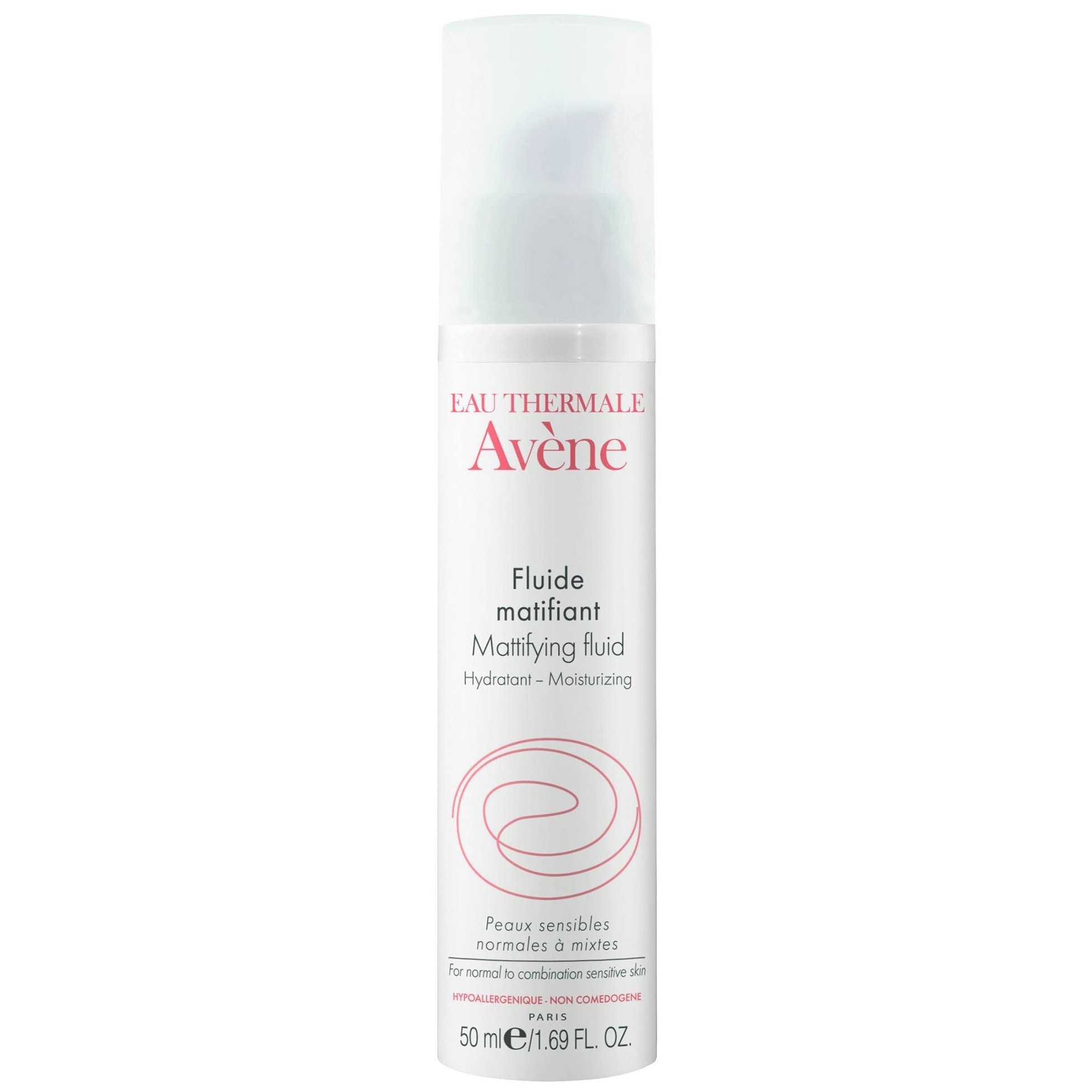 Avene Les Essentiels Fluide Matifiant Λεπτόρρευστη Κρέμα για Ματ Αποτέλεσμα με Φυσικό Εκχύλισμα Κόκκινων Φρούτων 50ml