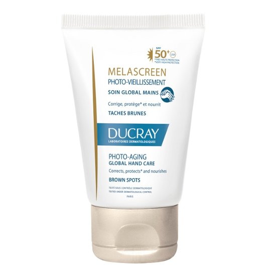 Ducray Melascreen Photo-Aging Creme Soin Global Mains Ολοκληρωμένη Φροντίδα Χεριών Spf50+, 50ml