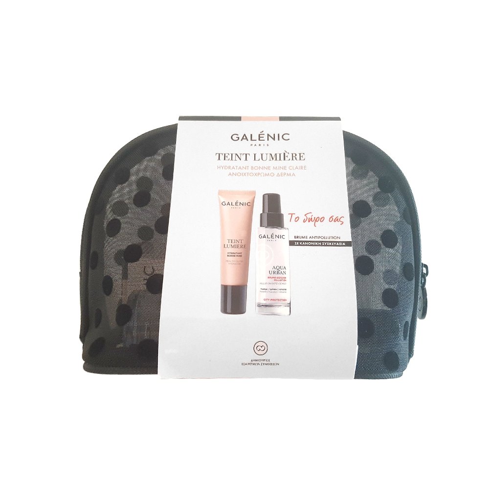 Galenic Promo Teint Lumiere Hydratant Bonne Mine Claire 30ml & Δώρο Aqua Urban Pollution Defense Mist 50ml & Necesser