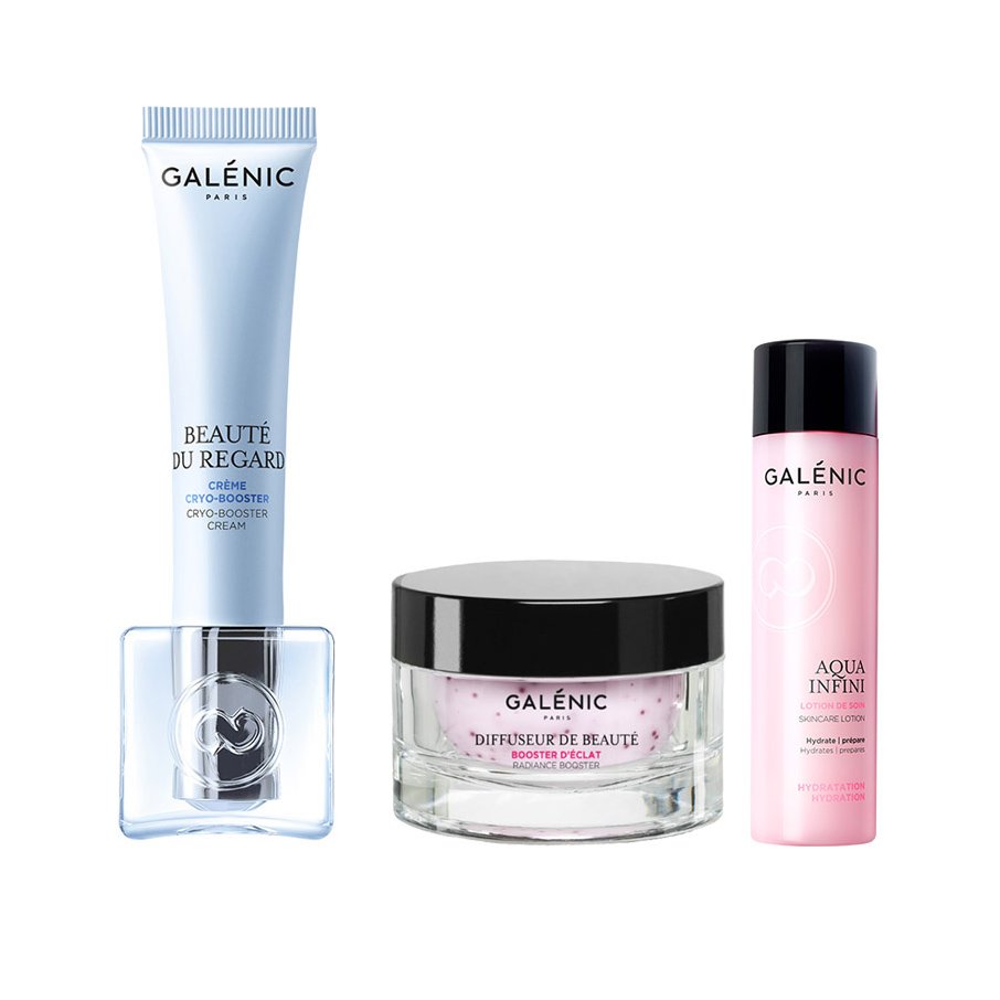 Galenic Πακέτο Προσφοράς Beaute Du Regard Cryo-Booster Cream 15ml &Δώρο Diffuseur de Beauté Booster 15ml &Aqua Infini Lotion 40m