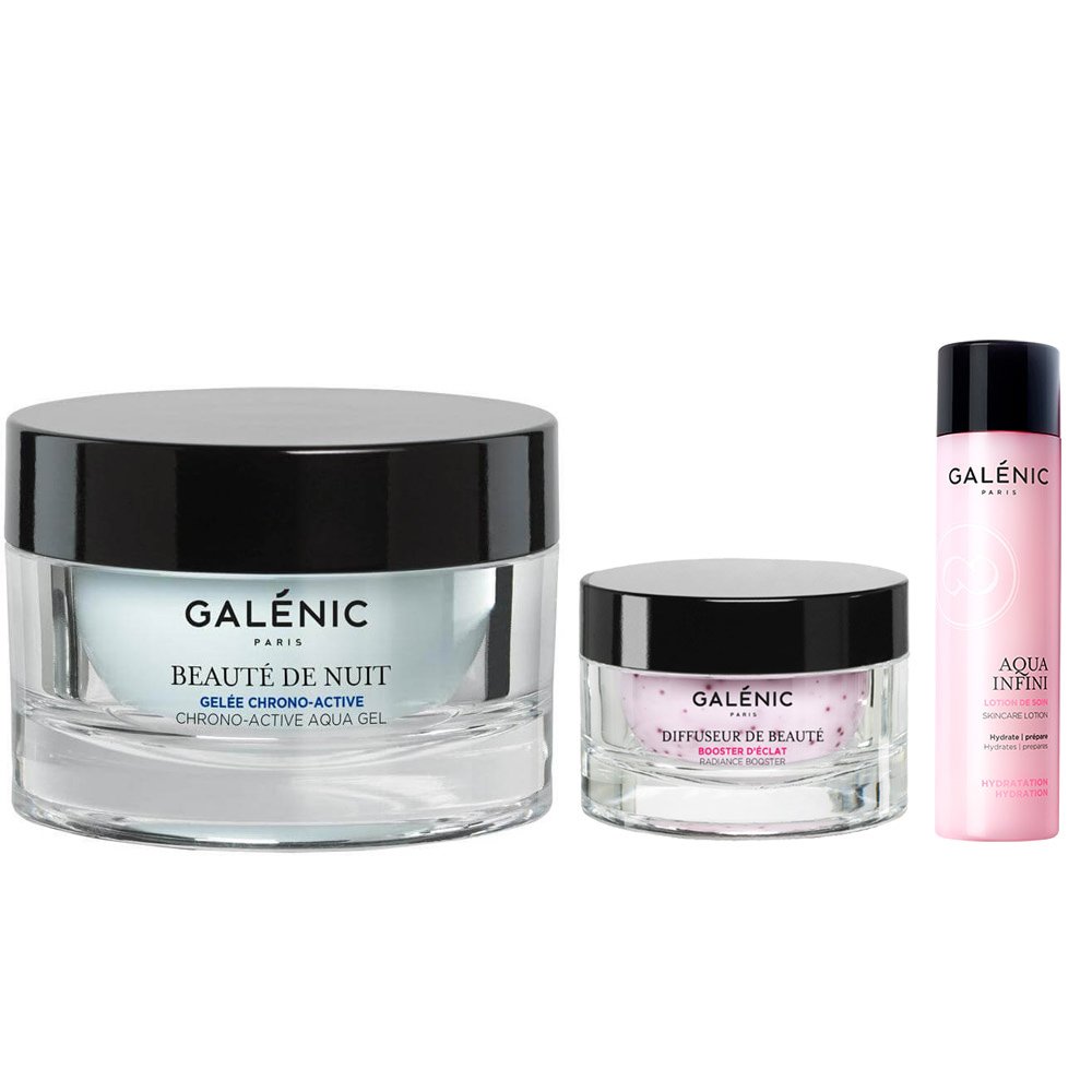 Galenic Πακέτο Προσφοράς Beaute de Nuit Gelee Chrono-Active 50ml &Δώρο Diffuseur de Beauté Booster 15ml &Aqua Infini Lotion 40ml