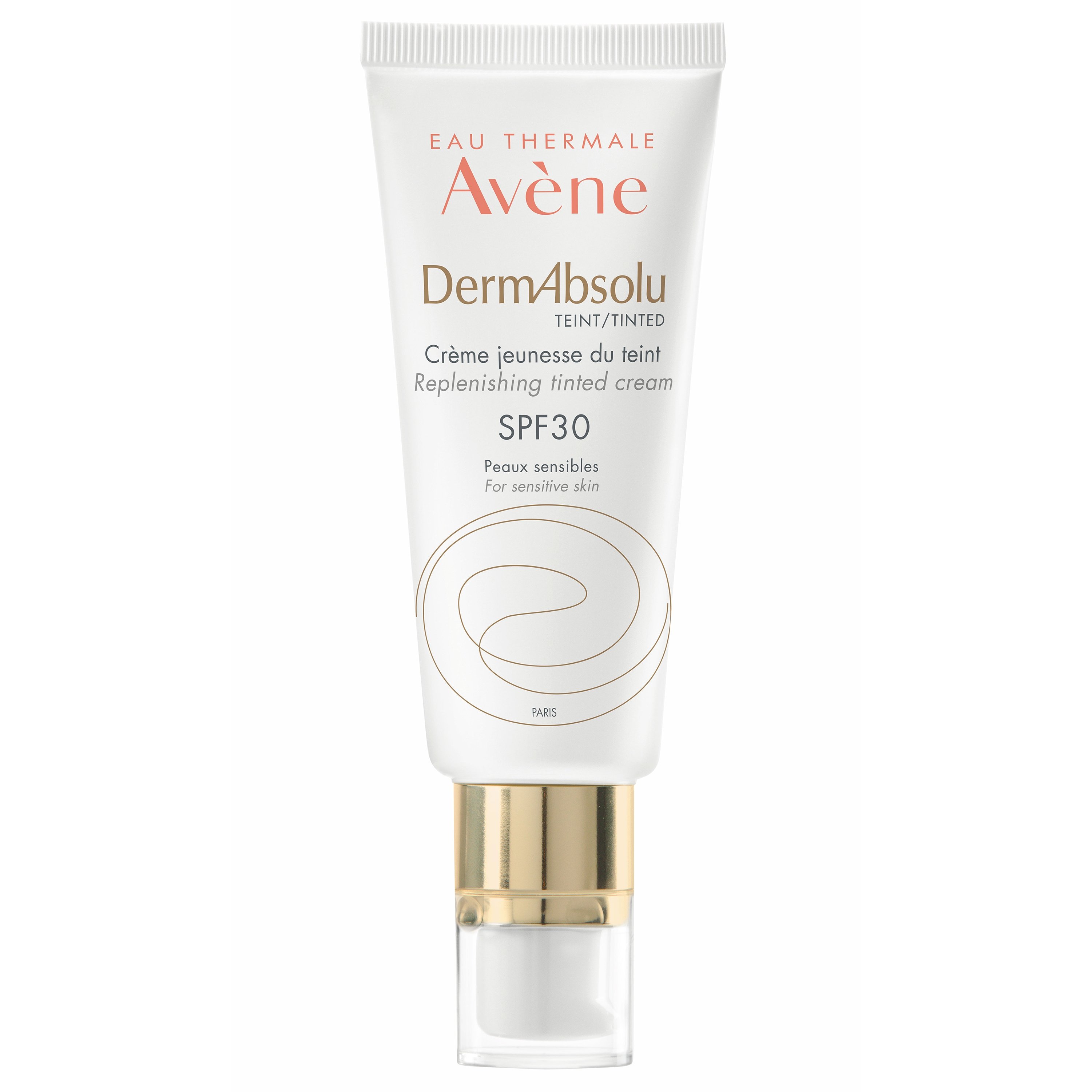 Avene DermAbsolu Creme De Teint Redensifiante Spf30, Κρέμα Νεότητας με Χρώμα, Δρα στα Ορατά Σημάδια Γήρανσης 40ml