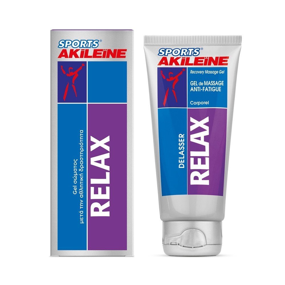 Akileine Sport Relax Gel Σώματος Μετά την Αθλητική Δραστηριότητα 75ml