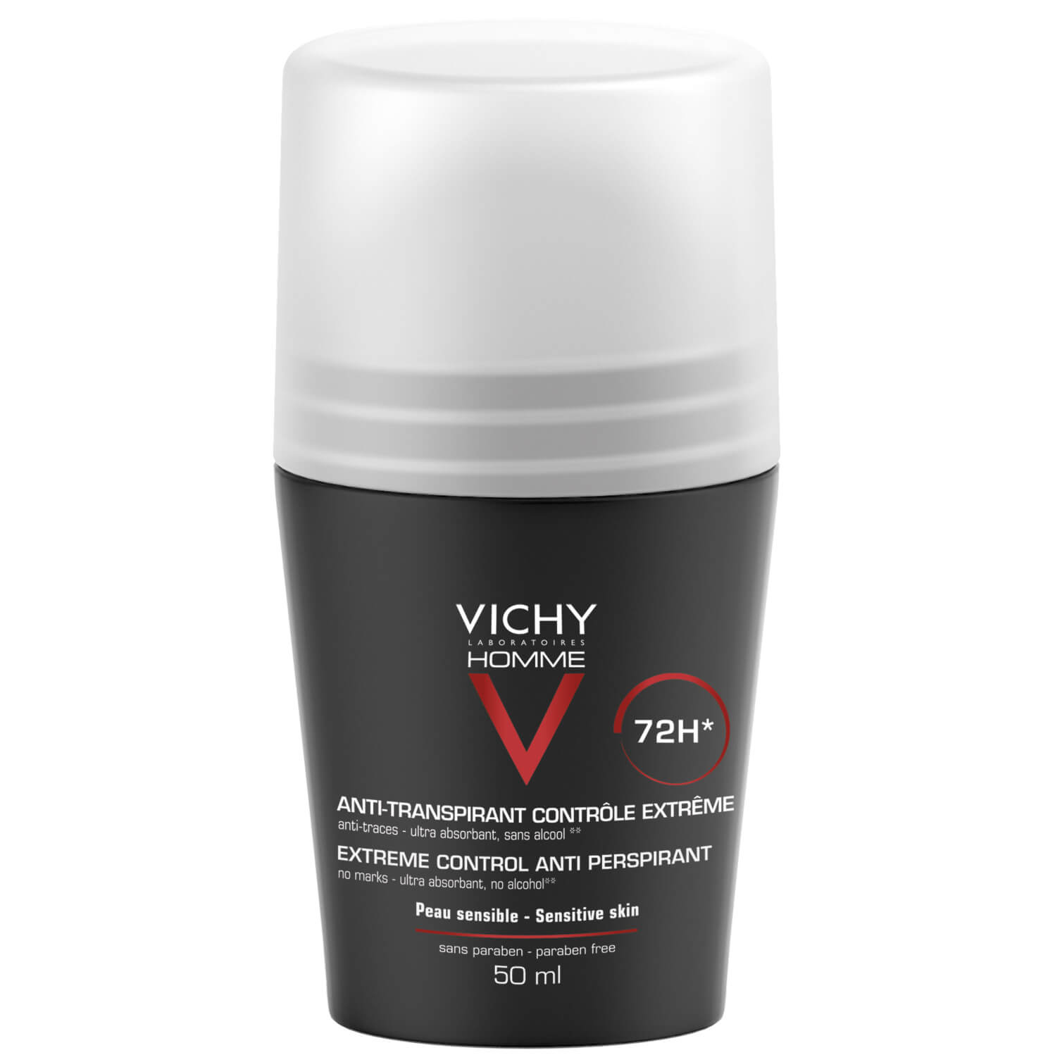 Vichy Homme Deodorant Anti-Perspirant 72h Extrreme Control Αποσμητικό Κατά της Έντονης Εφίδρωσης 50ml