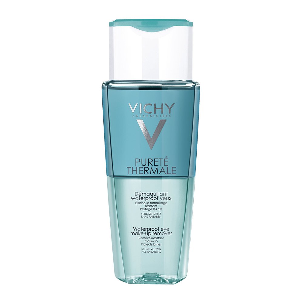 Purete Thermal Demaquillant Waterproof Yeux 150ml – Vichy,Διφασικό Ντεμακιγιάζ Ματιών για Αδιάβροχο Μακιγιάζ