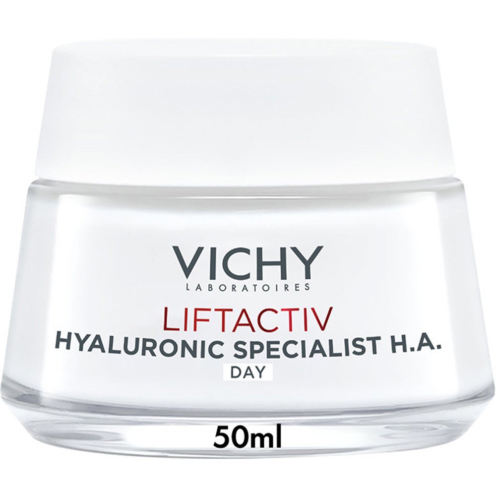 Vichy Liftactiv Hyaluronic Specialist H.A Dry to Very Dry Skin Day Cream Αντιρυτιδική & Συσφικτική Κρέμα Προσώπου Ημέρας  για Ξηρή έως Πολύ Ξηρή Επιδερμίδα 50ml