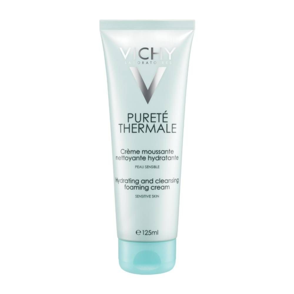 Vichy Purete Thermale Creme Moussante Douceur Αφρώδες Κρέμα Καθαρισμού 125ml