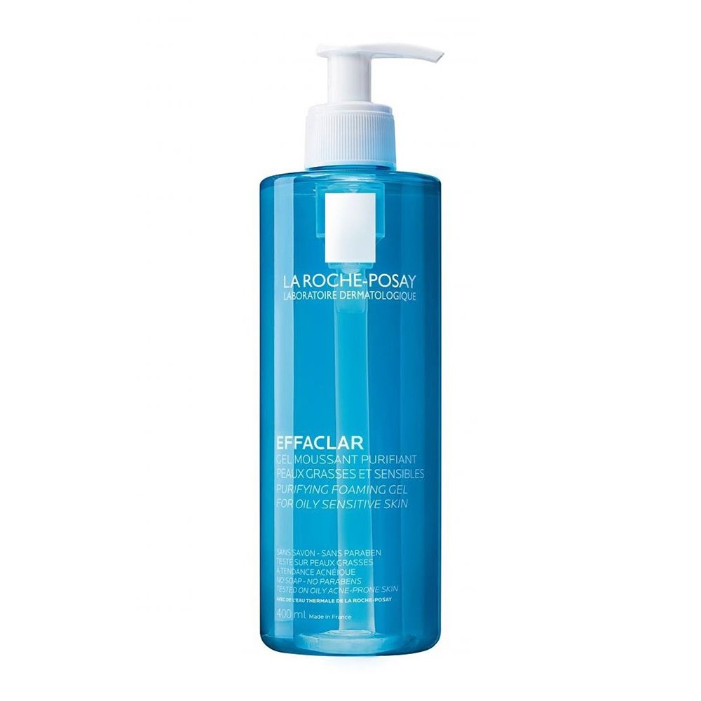 La Roche-Posay Effaclar Gel Moussant Αφρώδες Gel Καθαρισμού για Λιπαρό – Ευαίσθητο Δέρμα 400ml