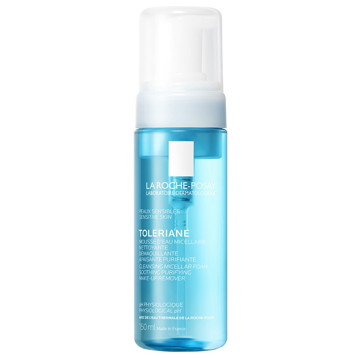 La Roche-Posay Cleansing Micellar Foaming Water Αφρώδες Νερό Καθαρισμού & Ντεμακιγιάζ για Όλους τους Τύπους Δέρματος 150ml
