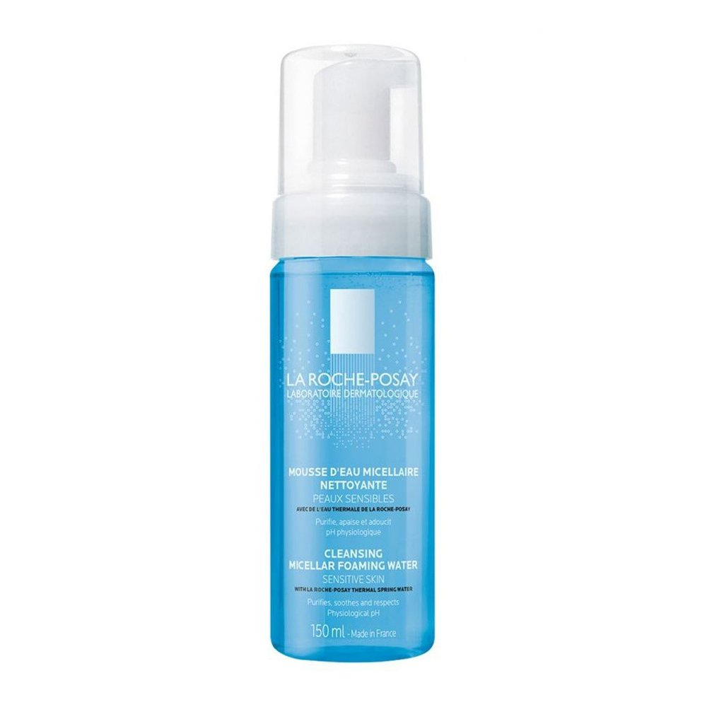La Roche-Posay Eau Moussante Physiologique Αφρώδες Νερό Καθαρισμού Χωρίς Σαπούνι & Χωρίς Paraben 150ml