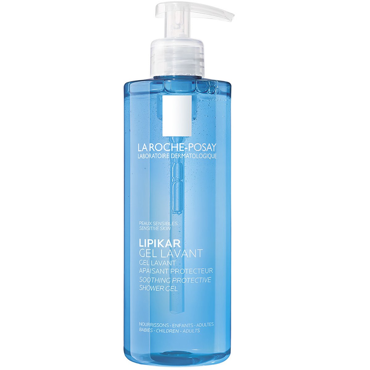 La Roche-Posay La Roche-Posay Lipikar Gel Lavant Καθαριστικό Τζέλ για Ευαίσθητες Επιδερμίδες, Κατάλληλο για Όλη την Οικογένεια 400ml (300+100ml)