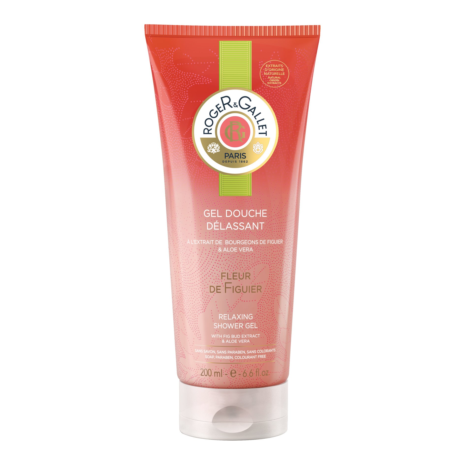 Roger & Gallet Fleur De Figuier Relaxing Shower Gel Γυναικείο Αναζωογονητικό Αφρόλουτρο Σώματος με Άρωμα Ανθού Συκιάς 200ml