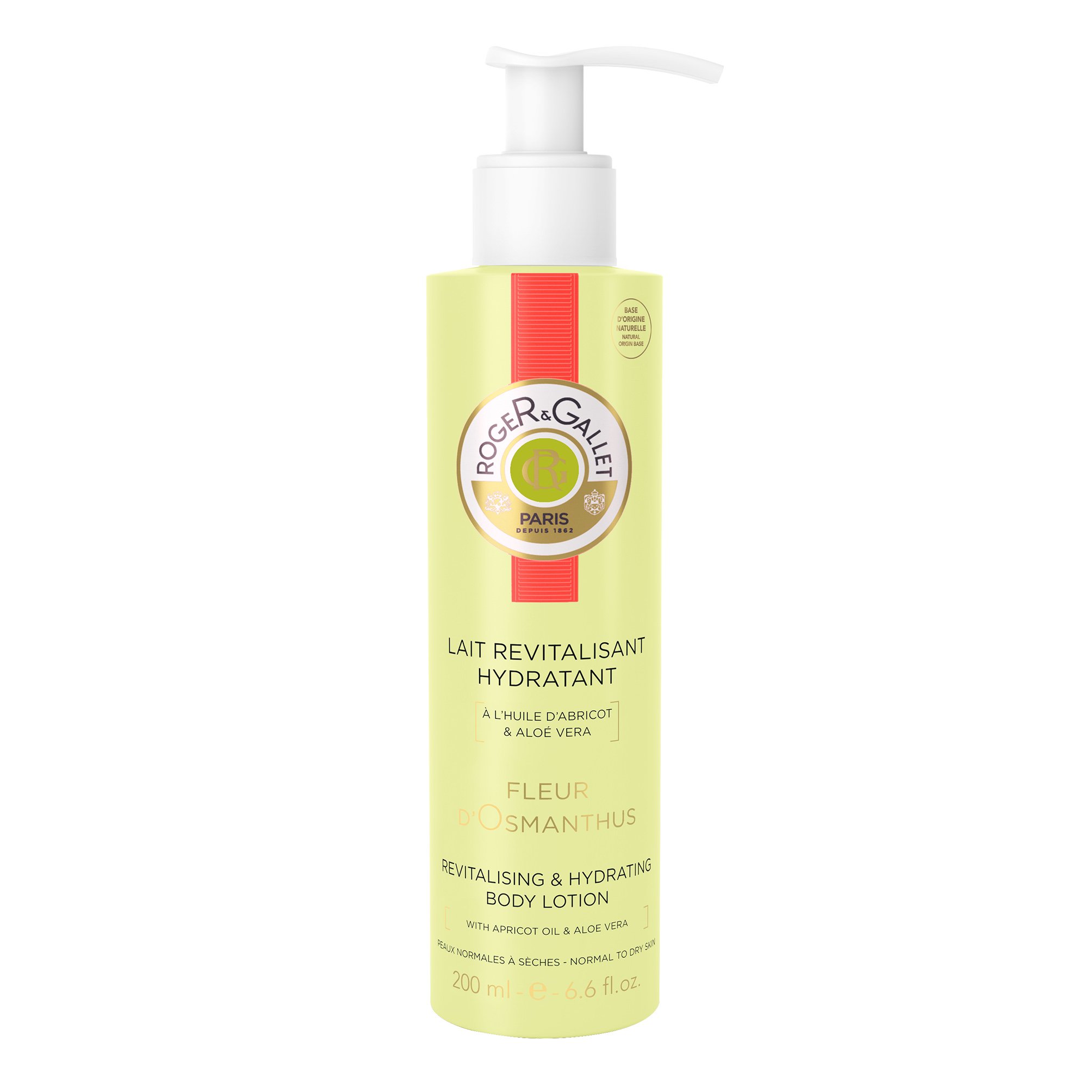 Roger & Gallet Fleur’ D Osmanthus Revitalising & Hydratin Ενυδατική Λοσιόν Σώματος για Κανονικές & Ξηρές Επιδερμίδες 200ml