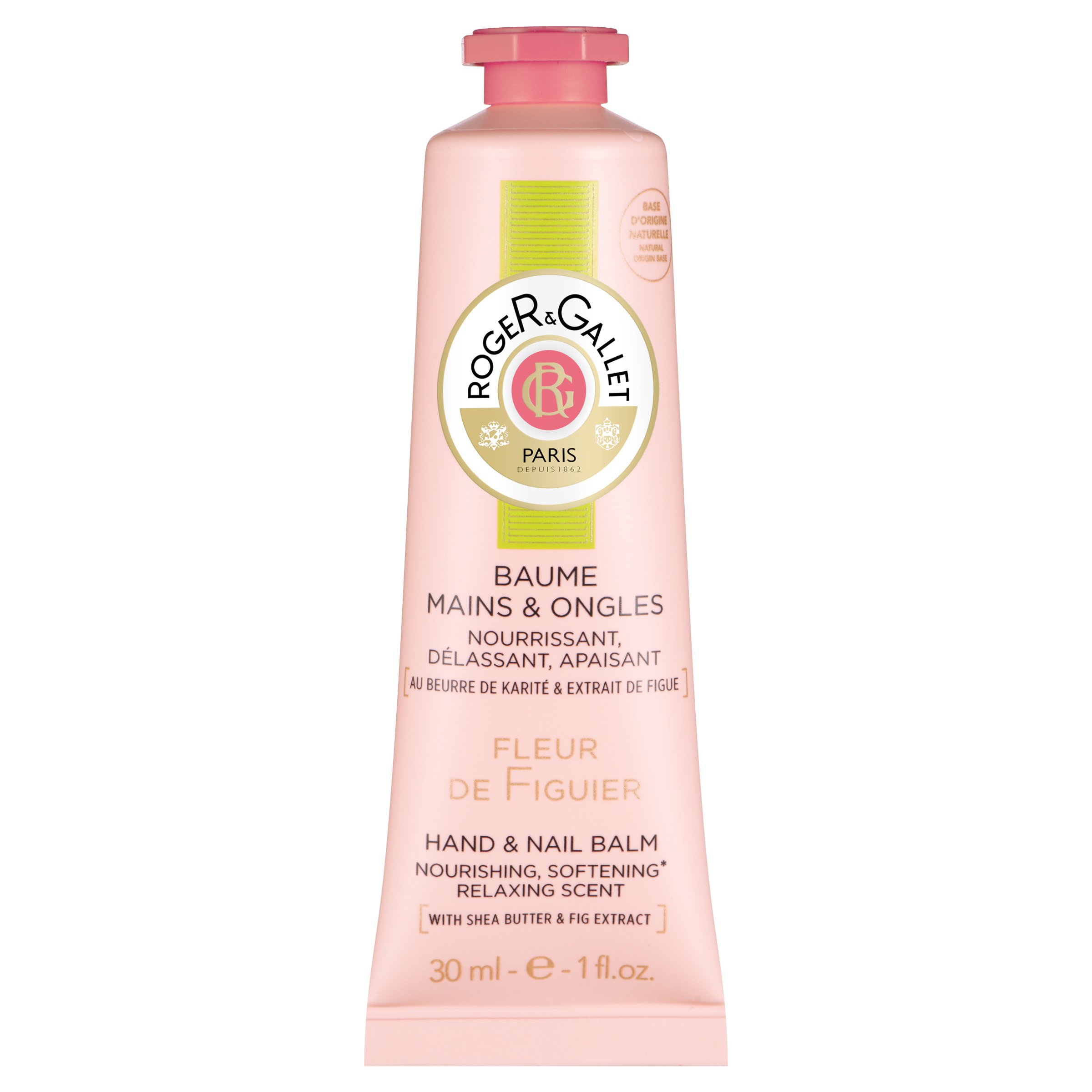 Roger & Gallet Fleur de Figuier Hand & Nail Cream Κρέμα Ενυδάτωσης για Χέρια & Νύχια, για Κανονικές προς Ξηρές Επιδερμίδες 30ml