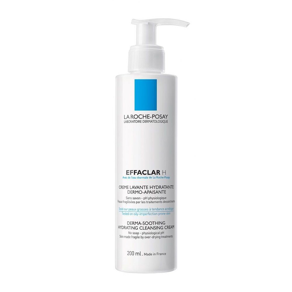 La Roche-Posay Effaclar H Cream Lavante Καταπραϋντική, Ενυδατική Κρέμα Καθαρισμού Προσώπου με Εξυγιαντικούς Παράγοντες 200ml