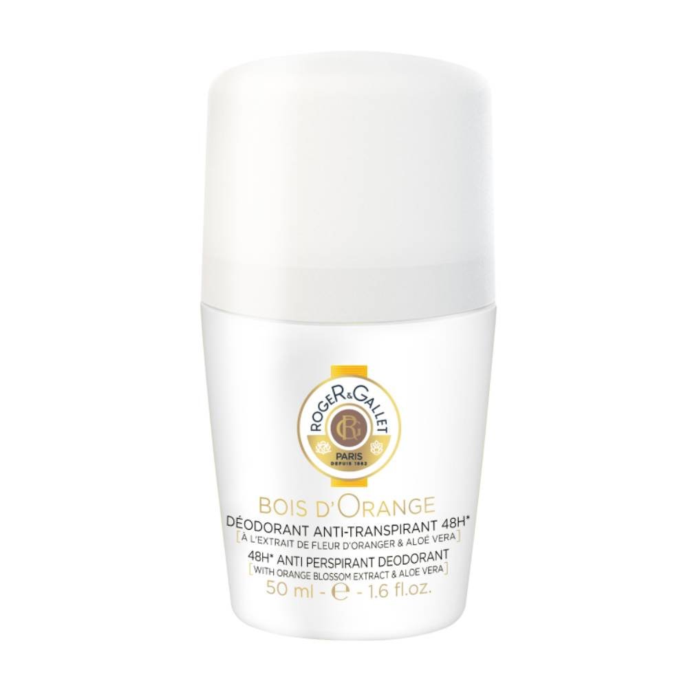 Roger & Gallet Bois d’Orange Deo Γυναικείο Αποσμητικό σε Μορφή Roll on με Εκχύλισμα Ανθού Πορτοκαλιού & Aloe Vera 50ml