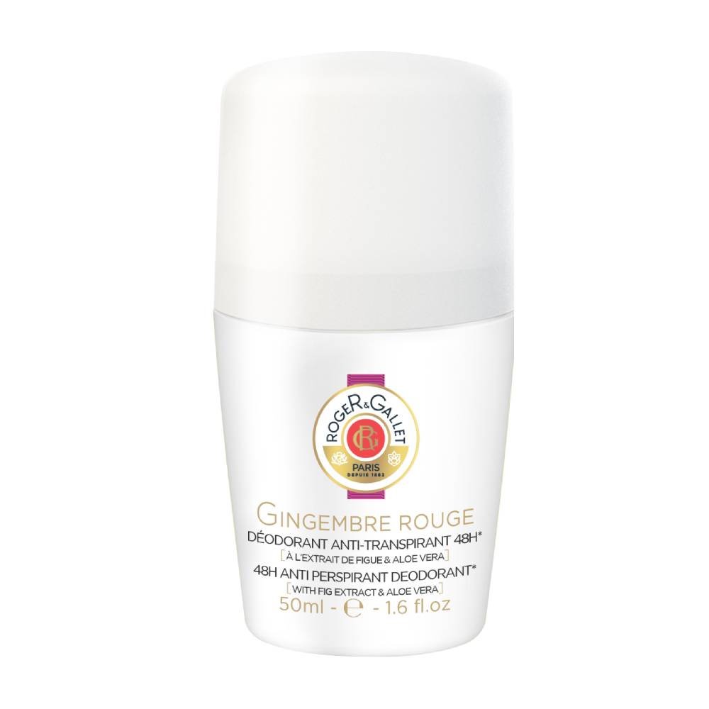Roger & Gallet Gingembre Rouge Deo Γυναικείο Αποσμητικό σε Μορφή Roll on Εκχύλισμα Ροδιού & Aloe Vera 50ml