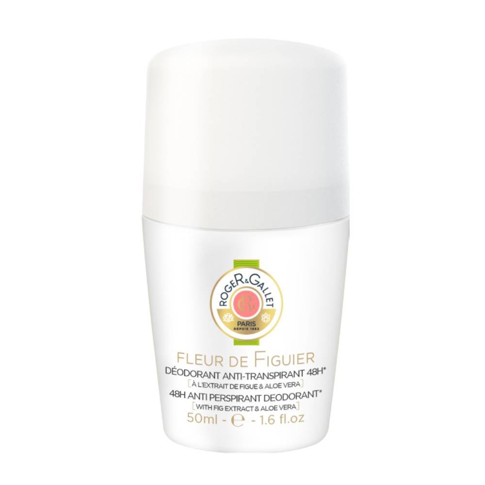 Roger & Gallet Fleur de Figuier Deo Γυναικείο Αποσμητικό σε Μορφή Roll on με Εκχύλισμα Σύκου & Aloe Vera 50ml