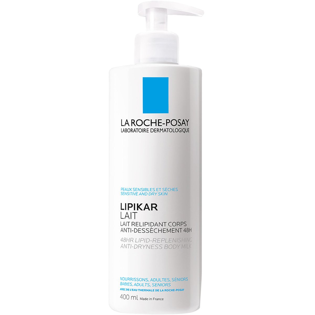 La Roche-Posay La Roche-Posay Lipikar Lait Ενυδατικό Γαλάκτωμα Σώματος Κατά της Ξηρότητας, Κατάλληλο για Όλη την Οικογένεια 400ml