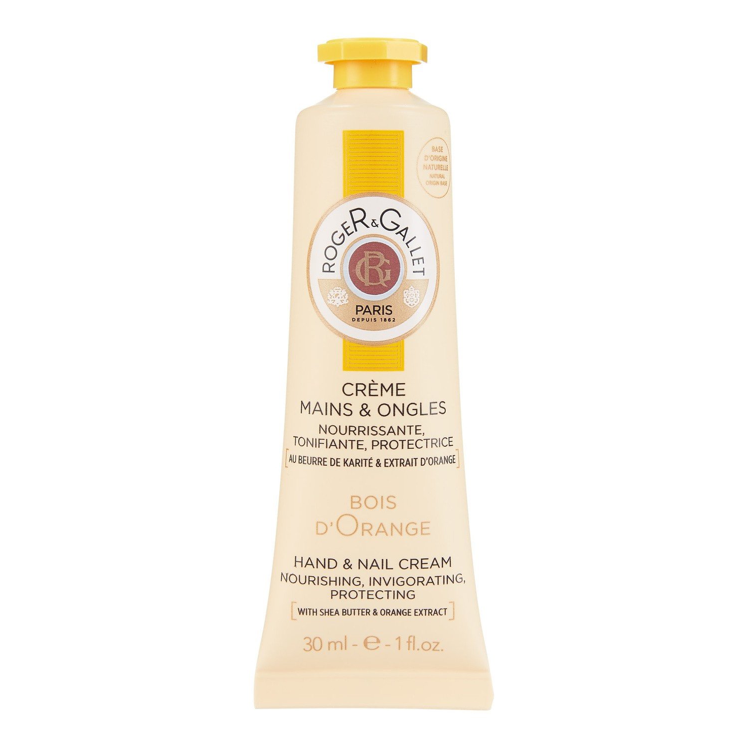 Roger & Gallet Bois d’Orange Hand & Nail Cream Ενυδατική Κρέμα Χεριών & Νυχιών, για Κανονικές προς Ξηρές Επιδερμίδες 30ml