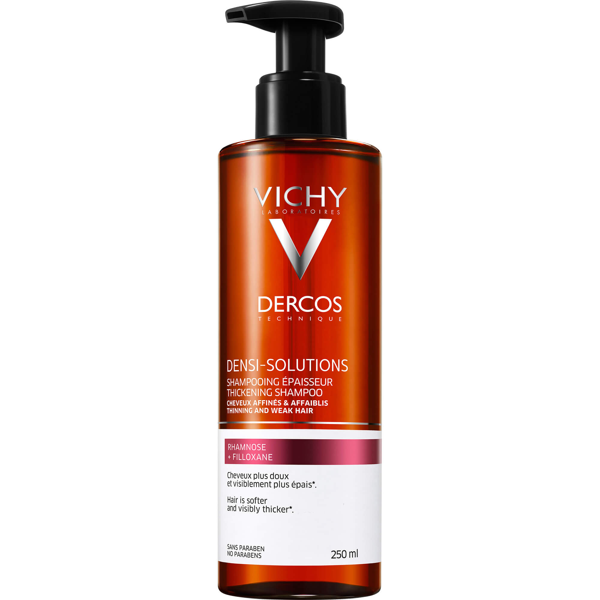 Vichy Dercos Densi-Solutions Shampoo Σαμπουάν Πύκνωσης για Αδύναμα, Λεπτά Μαλλιά 250ml