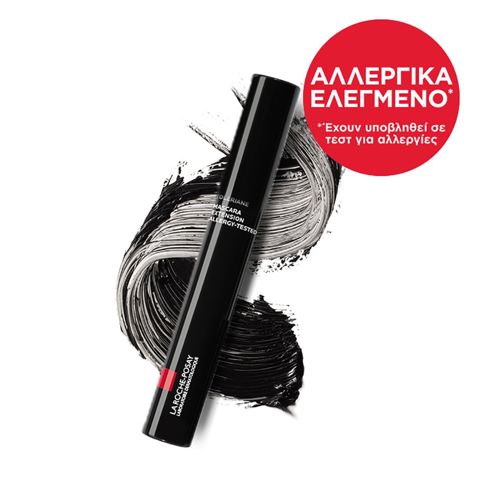 Toleriane Waterproof Noir Αδιάβροχη Μάσκαρα Μαύρη 7,6 ml – La Roche-Posay,Μάσκαρα για Ισχυρό Κράτημα και Όγκο, για πιο Πυκνές, Κ